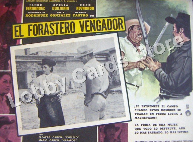 OFELIA GUILMAIN/EL FORASTERO VENGADOR